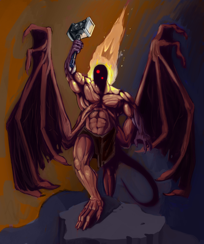 A Painting of Betelguese